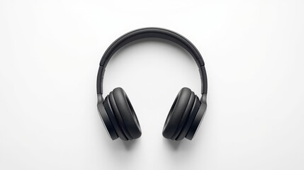 Minimalist Headphone Product Shot on White