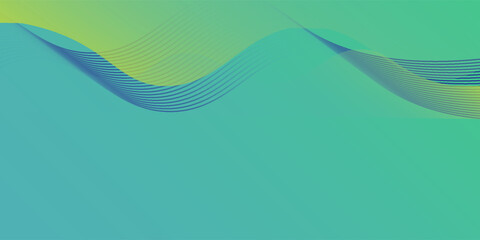 vector Abstract background light green modern corporate concept with light yellow art