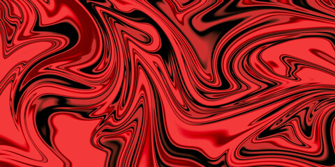 Red Abstract liquify,liquid background Gradient Color Blur Abstract Art	 design with swirling color illustration