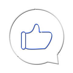 ネオングット・いいね・高評価など 感情吹き出しマーク