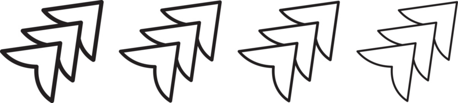 Jira icon vector illustration. Jira icon Flat line symbol on transparent background
