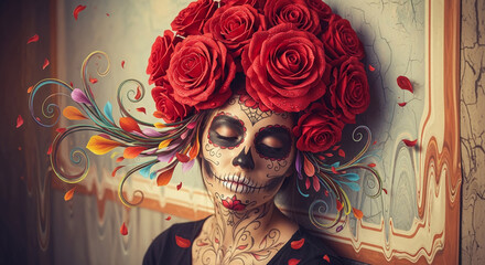 Dia de Muertos celebration honors the dead in Mexico.
