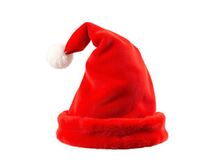 Christmas hat isolated on transparent background