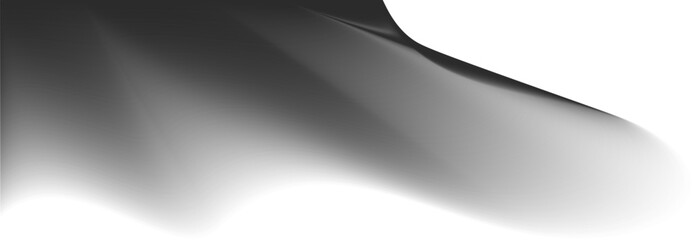 Abstract shape composed of freeform, flowing patterns with gradient shading and smooth edges.