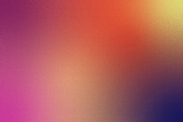 Vibrant gradient of pink purple orange and yellow colors