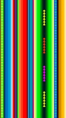 Mexican stripe pattern mobile wallpaper, colorful design high resolution background