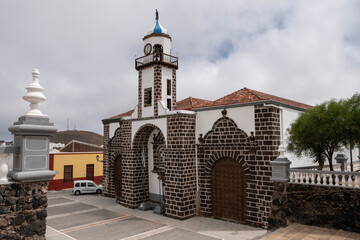 Plaza del Virrey de Manila y la Iglesia de Nuestra Se&ntilde;ora de la Concepci&oacute;n, Valverde, isla de El Hierro