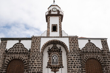 Plaza del Virrey de Manila y la Iglesia de Nuestra Se&ntilde;ora de la Concepci&oacute;n, Valverde, isla de El Hierro