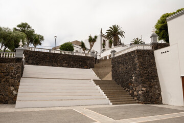 Plaza del Virrey de Manila y la Iglesia de Nuestra Se&ntilde;ora de la Concepci&oacute;n, Valverde, isla de El Hierro