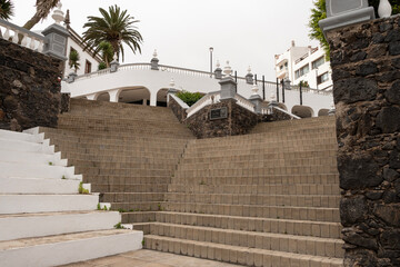 Plaza del Virrey de Manila y la Iglesia de Nuestra Se&ntilde;ora de la Concepci&oacute;n, Valverde, isla de El Hierro