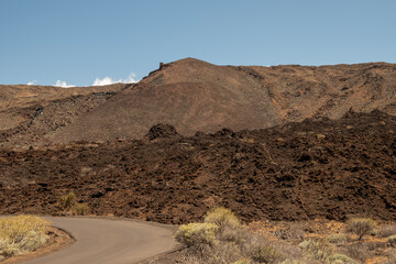 Paisaje lávico del sur de la isla de El Hierro