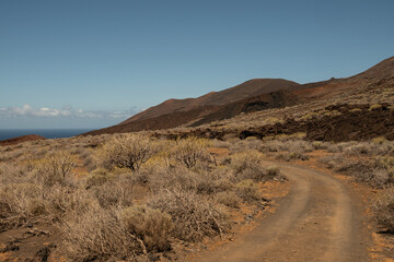 Paisaje lávico del sur de la isla de El Hierro