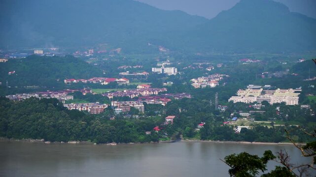 Guwahati IIT top view from Nilachal Hills 1