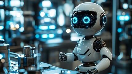 Future technology robots in the laboratory