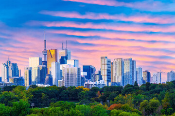 Urban skyline and cityscape, Toronto, Canada