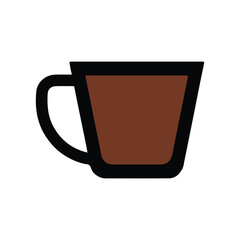 Cup icon vector, coffee cup icon, tea cup icon, coffee logo icon