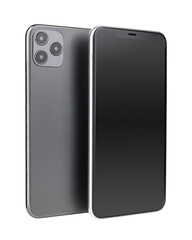 Mobile phone screen png product showcase