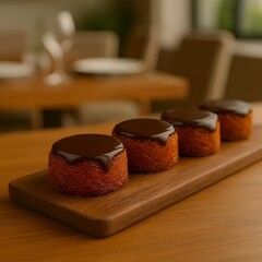 Delicious Chocolate Kunafa Dessert