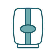 soap dispenser icon vector design template simple and clean
