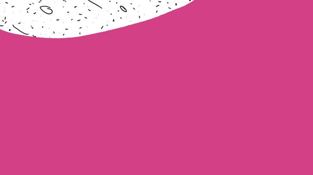 Colorful Hand-Drawn Liquid Transition &ndash; Green Screen Background