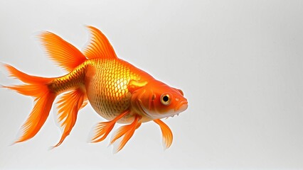 Isolated Goldfish