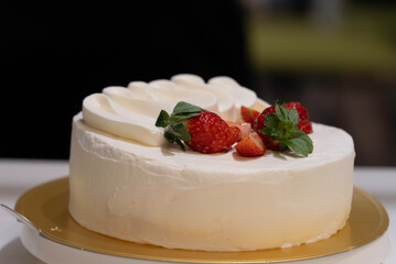 苺のケーキ