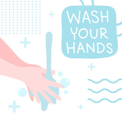 Wash your hands sanitary message transparent png