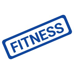 Fitness grunge rubber stamp seal with background. Fitness sign illustration.