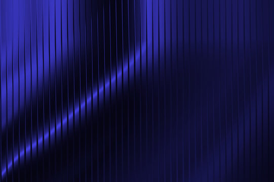 Motif abstrait vertical bleu noir avec effet ondul&eacute; lumineux