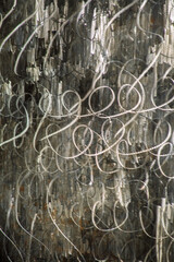 old rusty metal background