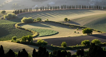 vineyard in tuscany