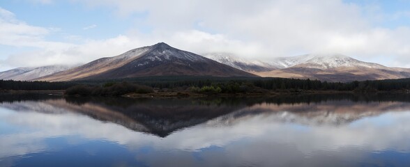 lake in the mountains