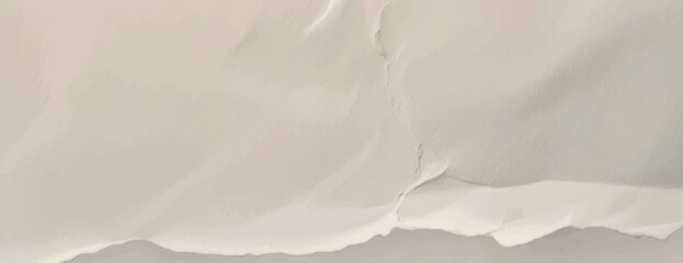 Obraz premium Beige background with a torn paper texture. The background features soft beige tones, creating a layered, textured appearance. Paper texture background vector. Beige background.