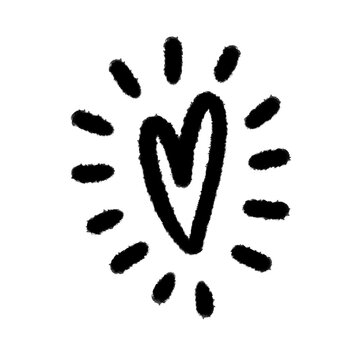 heart love handwrite png outline, cute cartoon handdraws clipart kids doodle element hand drawn doodle, handwriting clipart, kawaii kids drawing, funny character, childlike sketch, handwritten words,