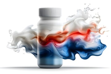 Vitamin-Infused Sports Drink with Dynamic Color Splash