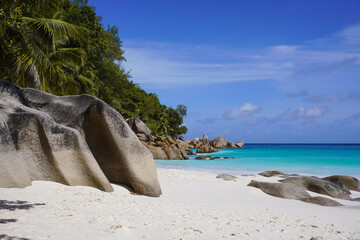 Praslin Island at Seychelles