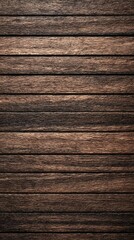 Fototapeta premium Rustic weathered wood planks with rich earthy tones and visible grain texture