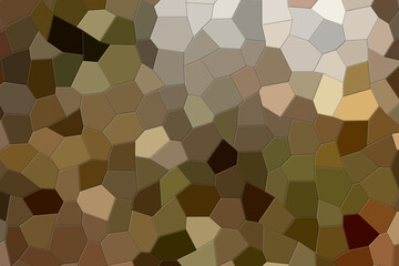Geometrischer Hintergrund, Mosaik in den Farben Braun, hellbraun, beige und grau