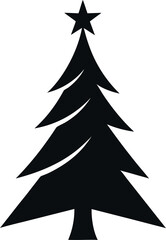 a stylized crishmas vector art