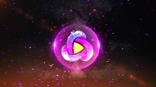 3d Water electric splash hyper clean energetic logo reveal, perfect for your digital business promotion, 4k, high fps, 3d render, intro animation