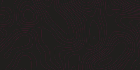 Topographic map lines background. Abstract vector illustration World Map Vintage Old-Style. Topographic contour map The black on white
