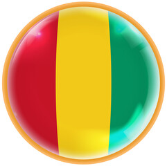 guinea flag button
