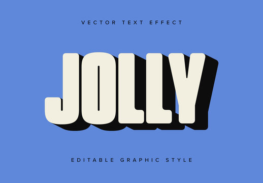 Bold Text Effect Mockup