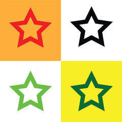 Star icon design for your website