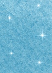 Sparkling icy blue texture