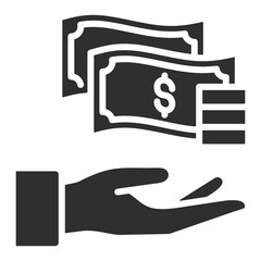 Cost Icon Single Vector Collection 