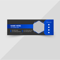 Title: A modern and creative email signature design is a powerful branding tool that is clean, mobile friendly, and actionable. 