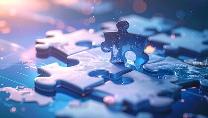 "Majestic Mountain Snowscape"