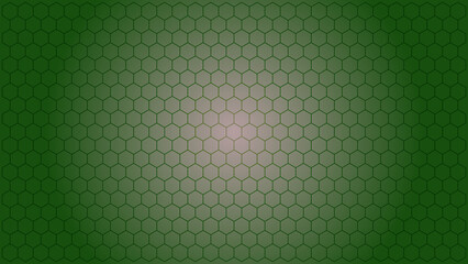 Evocative green honeycomb pattern offers modern, versatile backdrop for tech, science, or gaming projects, creating a dynamic and vibrant visual experience with endless creative potential