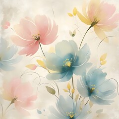 Obraz premium abstract floral background